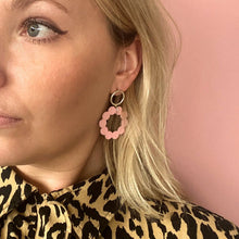 Load image into Gallery viewer, Cluster Buoy Earrings - Soft Pink