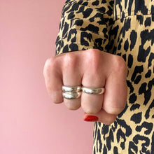 Load image into Gallery viewer, XL Contour Ring Sterling Silver