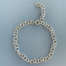 Load image into Gallery viewer, Statement Connected Link Choker - Sterling Silver