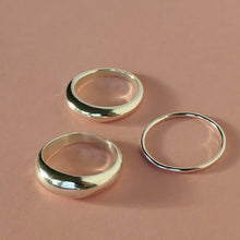 Load image into Gallery viewer, XL Contour Ring Sterling Silver