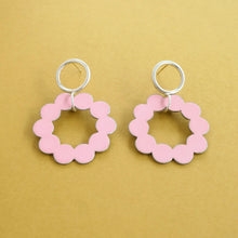 Load image into Gallery viewer, Cluster Buoy Earrings - Soft Pink