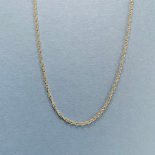 Load image into Gallery viewer, Rope Layering Necklace - 9ct Gold