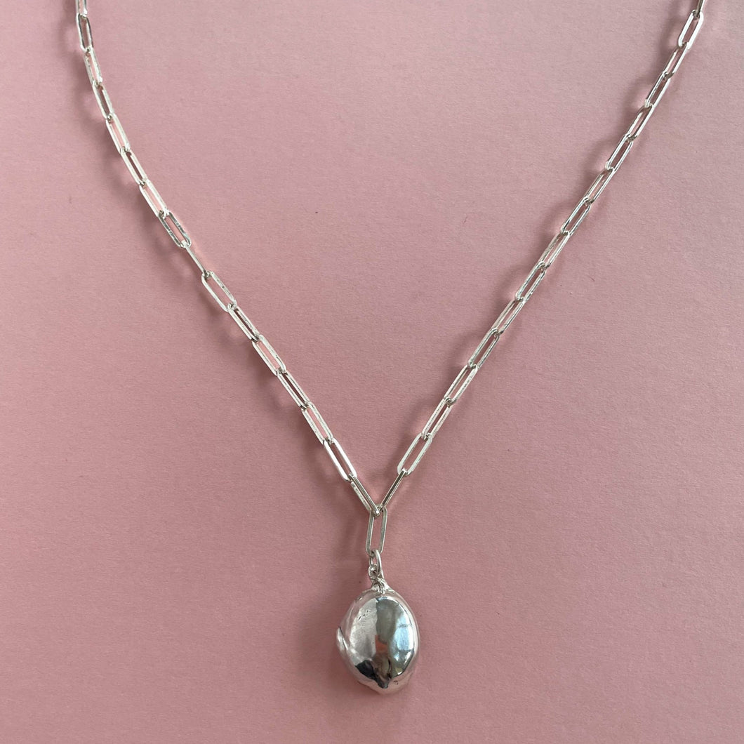 The Fall Necklace Silver