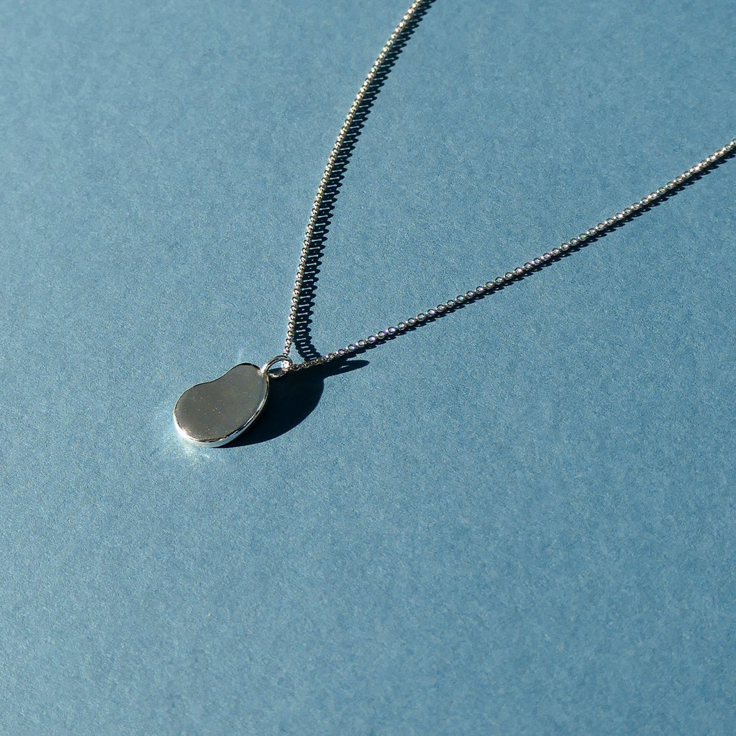 Contour Necklace Sterling Silver
